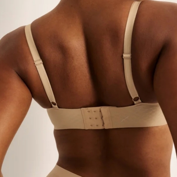 Knix Wingwoman Contour Wireless Bra Color Sand Size 5 New - Picture 3 of 14